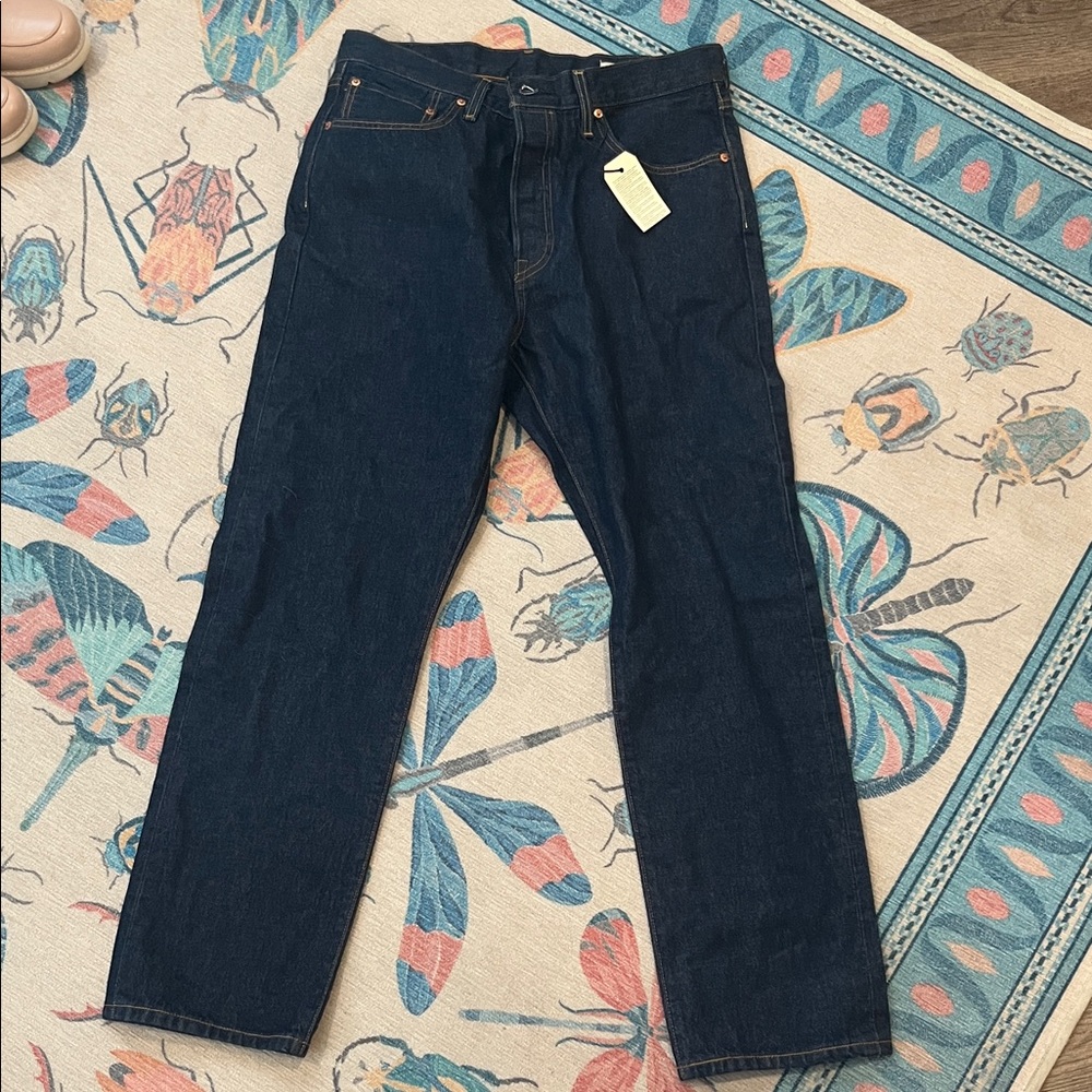 Signature by Levi Strauss Women's High Rise Jeans - Dark Blue